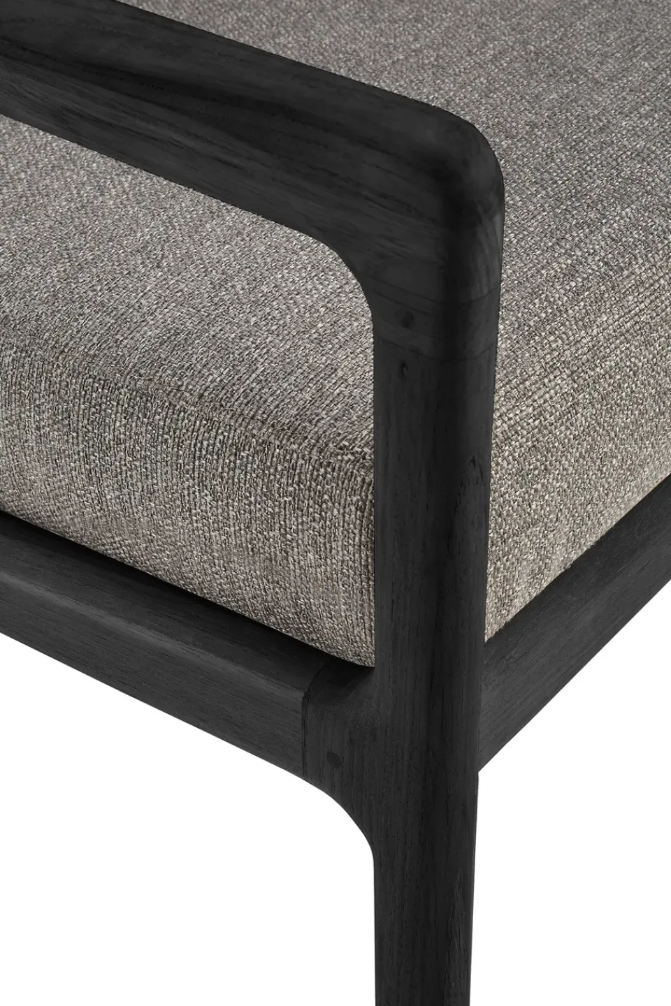 Ethnicraft Outdoor Lounge Furniture|Garden Sofas & Garden Benches*Jack outdoor 3 seater sofa -stained teak, Mocha Black