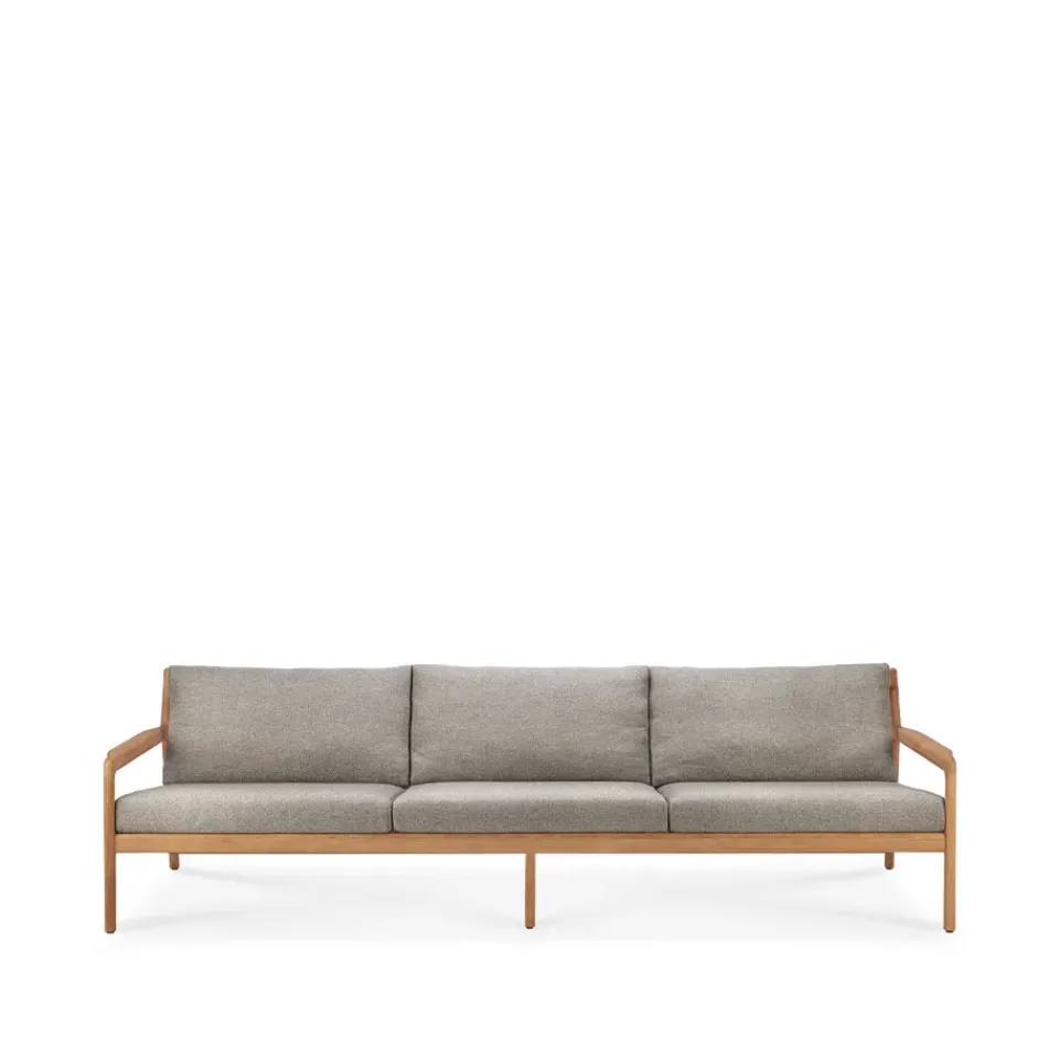 Ethnicraft Garden Sofas & Garden Benches|Balcony Furniture*Jack outdoor 3 seater sofa teak, Mocha Brown