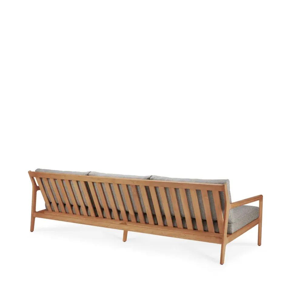 Ethnicraft Garden Sofas & Garden Benches|Balcony Furniture*Jack outdoor 3 seater sofa teak, Mocha Brown