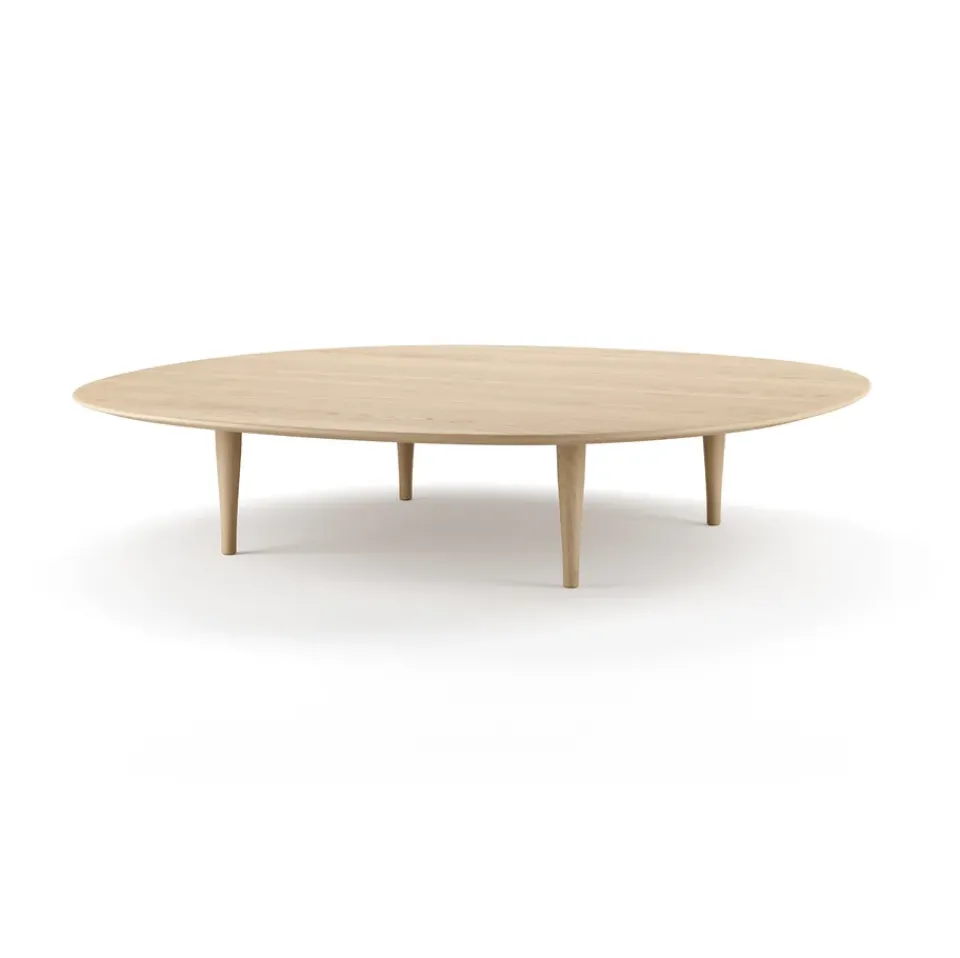 Brdr. Krüger Coffee Tables*Jari coffee table Ø118 cm, Oiled oak Brown