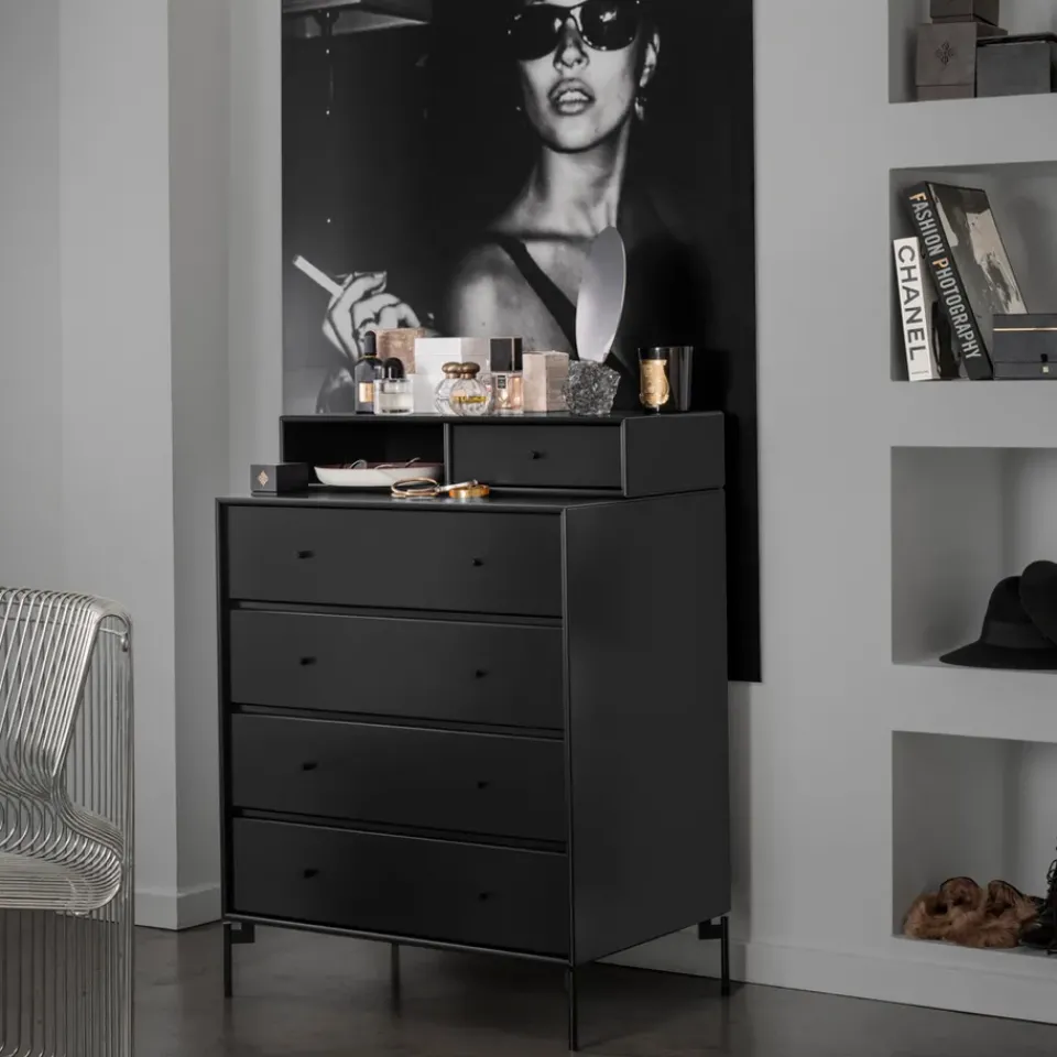 Montana Dressers & Drawer Units*Keep dresser, Nordic 09. laquered legs in snow Grey