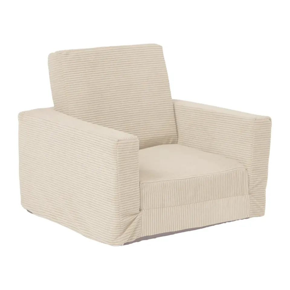 Kid's Concept Children's Armchairs|Armchairs & Footstools*Kid's Base folding armchair, Off- White