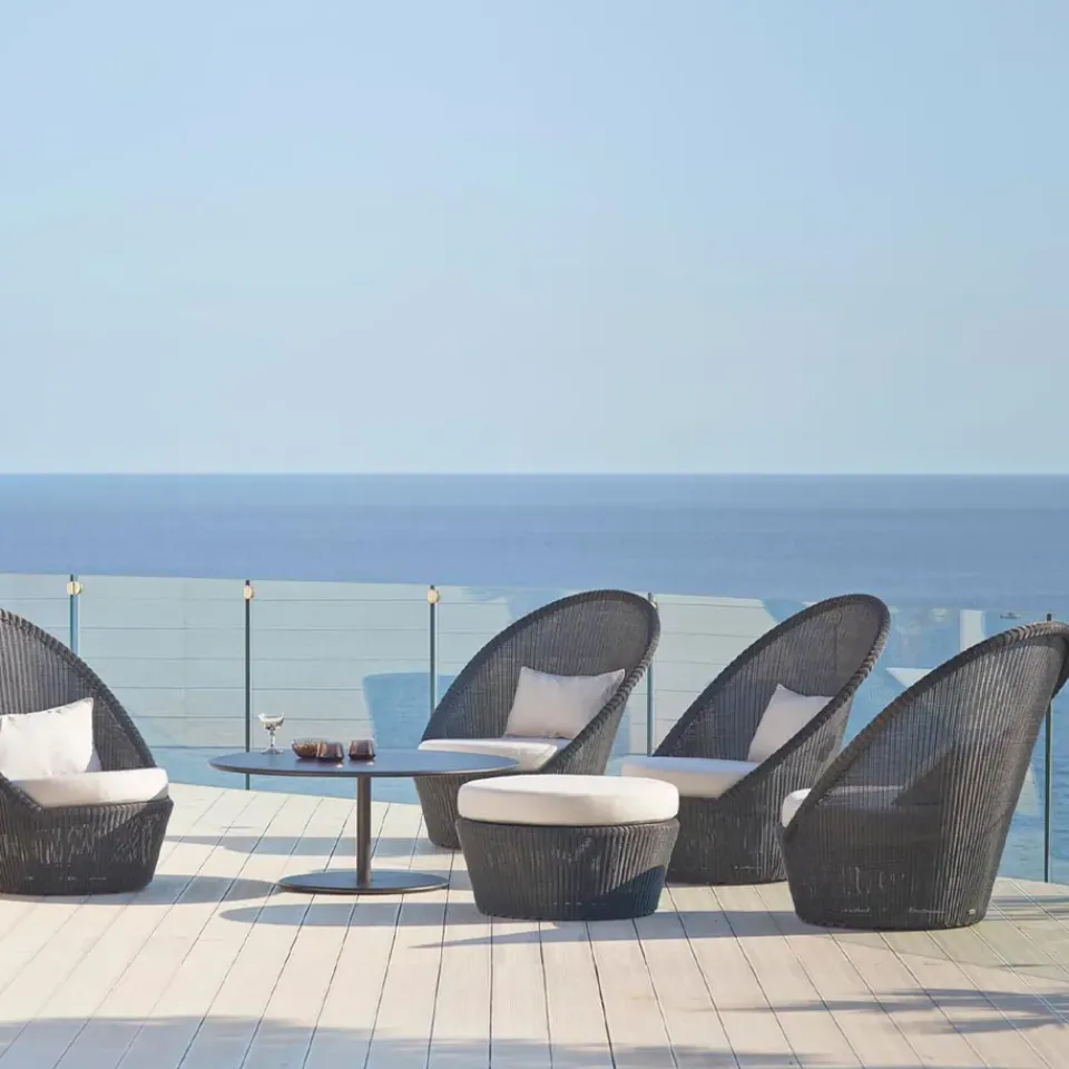Cane-line Seating*Kingston sun chair, Graphic Grey
