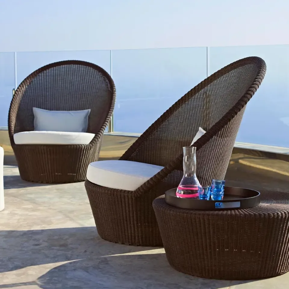Cane-line Seating*Kingston sun chair, Graphic Grey
