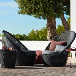Cane-line Seating*Kingston sun chair, grey White