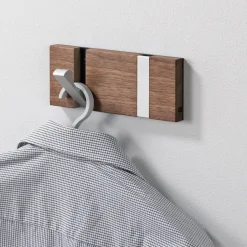 LoCa Clothes Racks, Coat Stands & Hangers*Knax hanger 2-hook, Soaped oak Beige