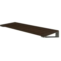 LoCa Shoe Racks*Knax shoe shelf, smoked oak Black