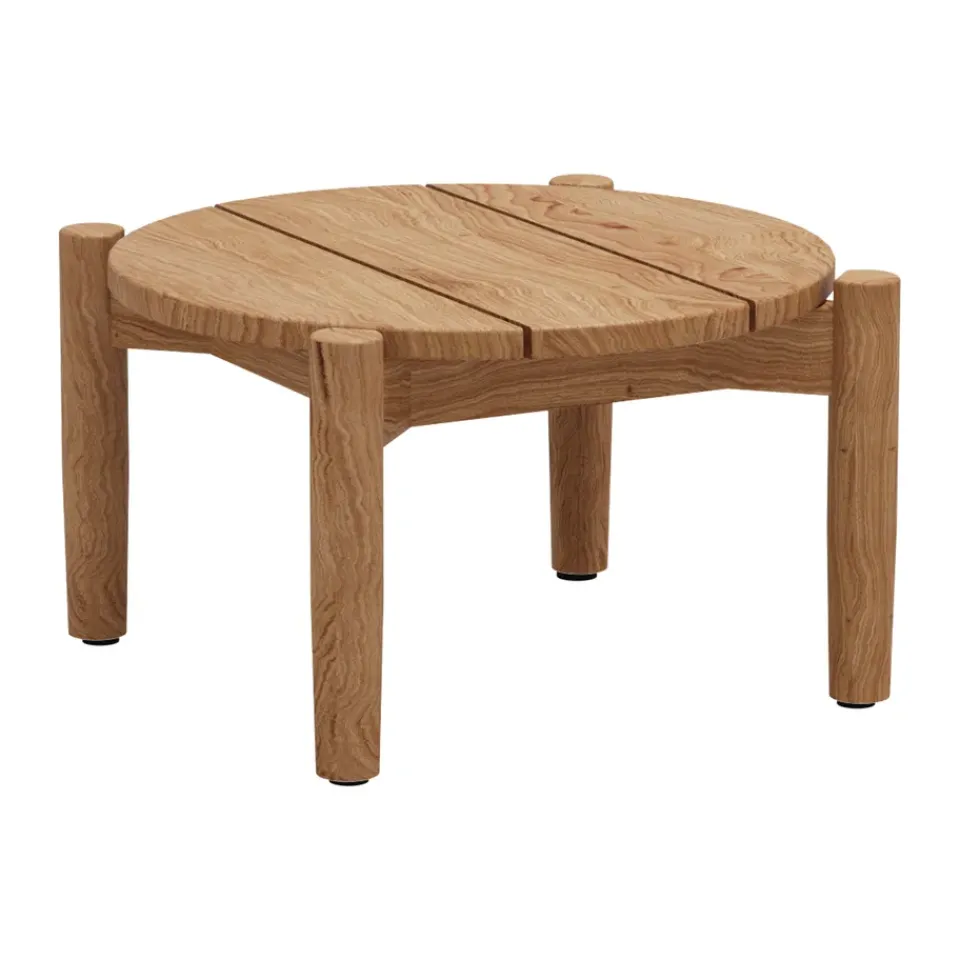 Skargaarden Table For Outdoor Use|Outdoor Lounge Furniture*Koster lounge table small Ø42 cm, Teak Brown