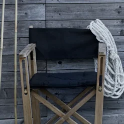 Skargaarden Seating*Kryss Dining armchair, Canvas natural, teak Beige