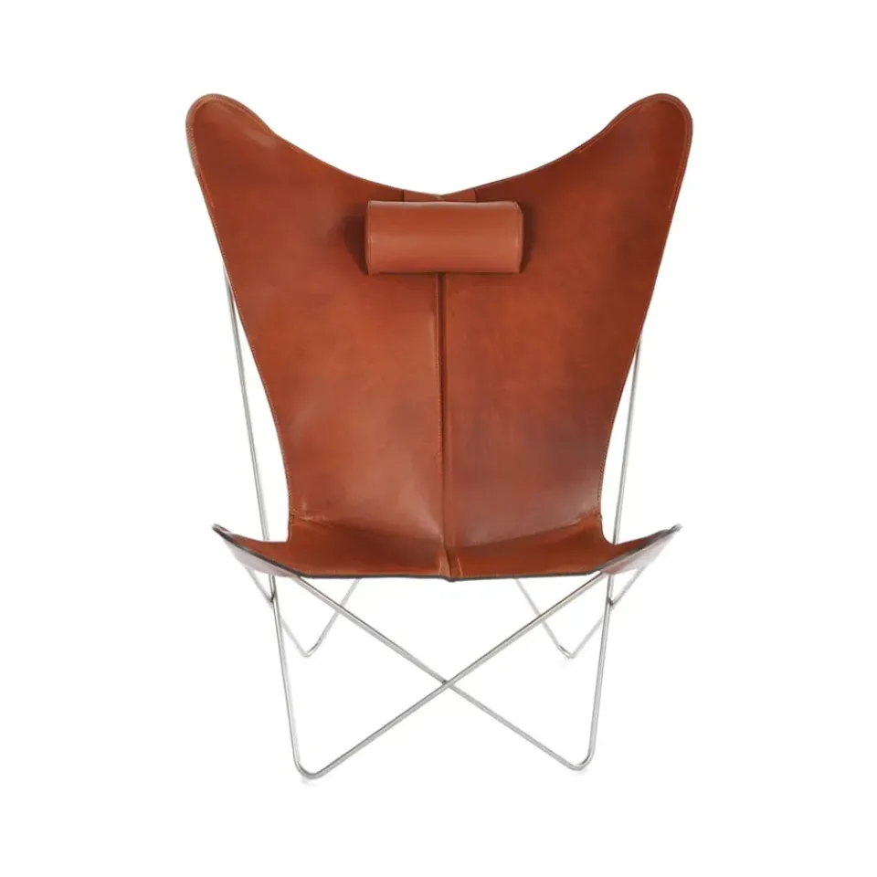 OX Denmarq Armchairs & Footstools*KS Chair bat armchair, Cognac Brown