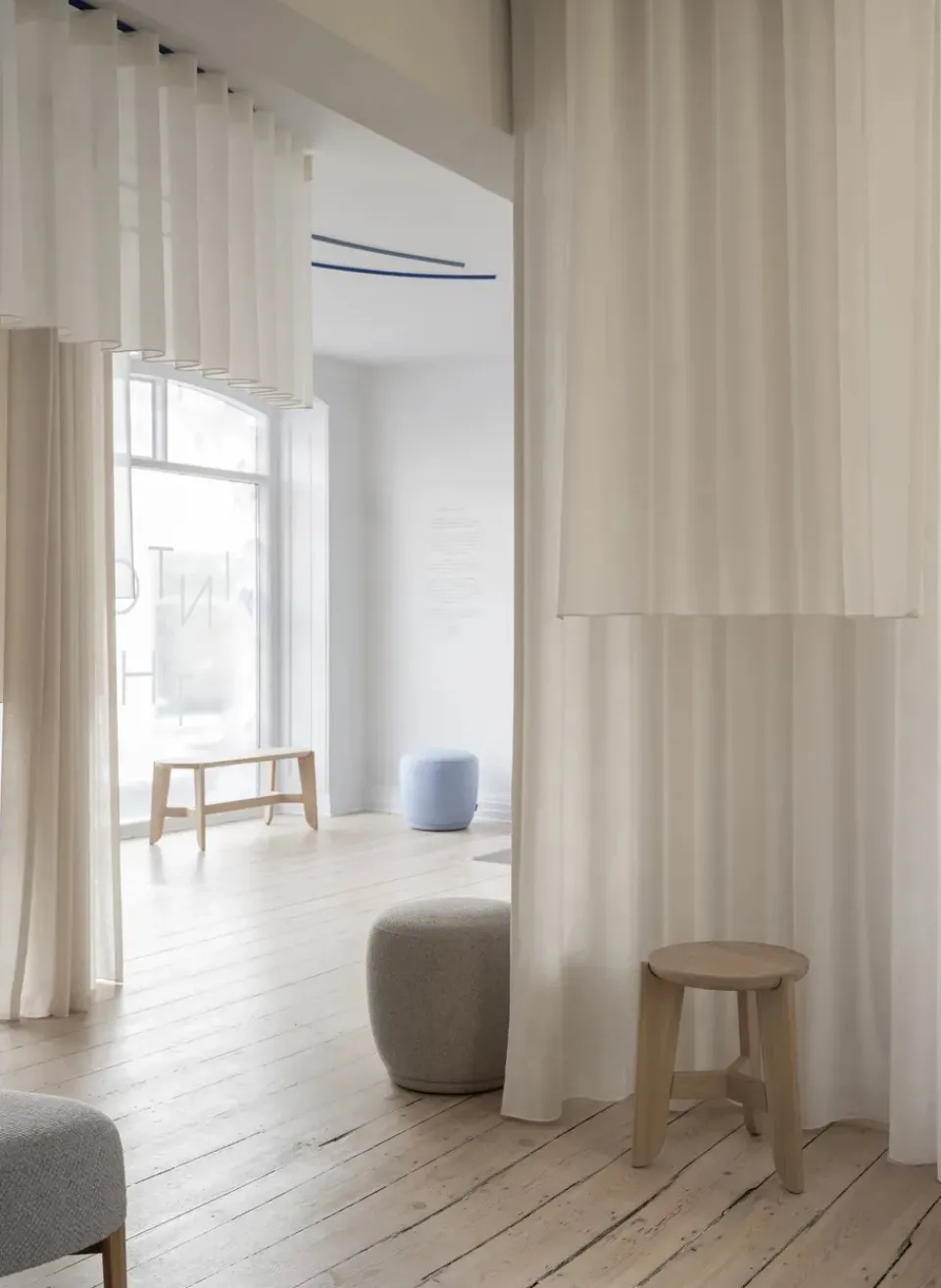 Blomus Benches*Kuon bench, Boucla Beige