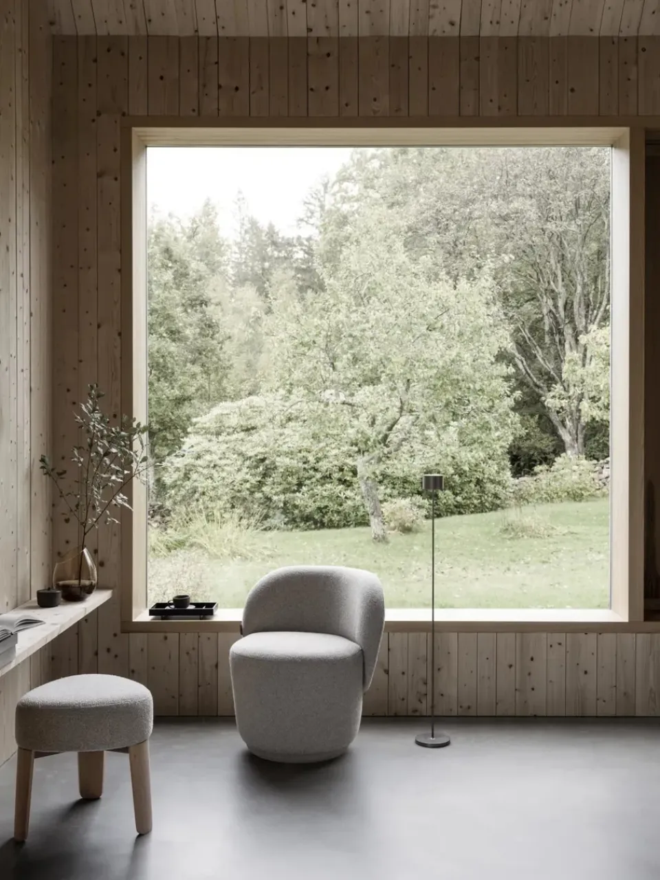 Blomus Stools*Kuon stool Ø47x45 cm, Socia Dessert Grey