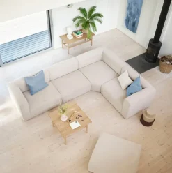 FDB Møbler Sofas*L44 Mols sofa module, corner section, Beige