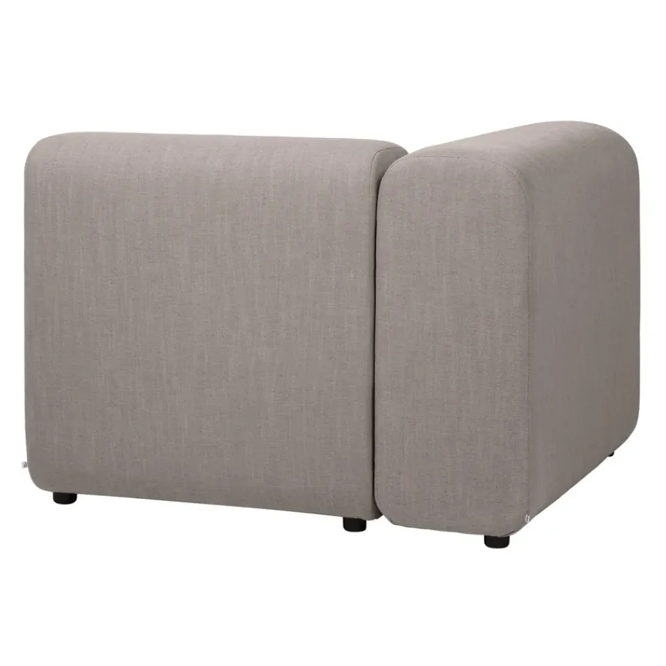 Broste Copenhagen Sofas*Lagoon corner module left, Latte GreyBrown