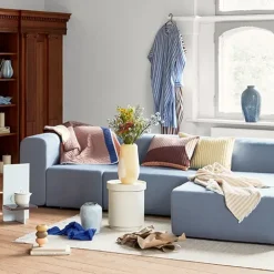 Broste Copenhagen Armchairs & Footstools*Lagoon module armchair, Light Blue