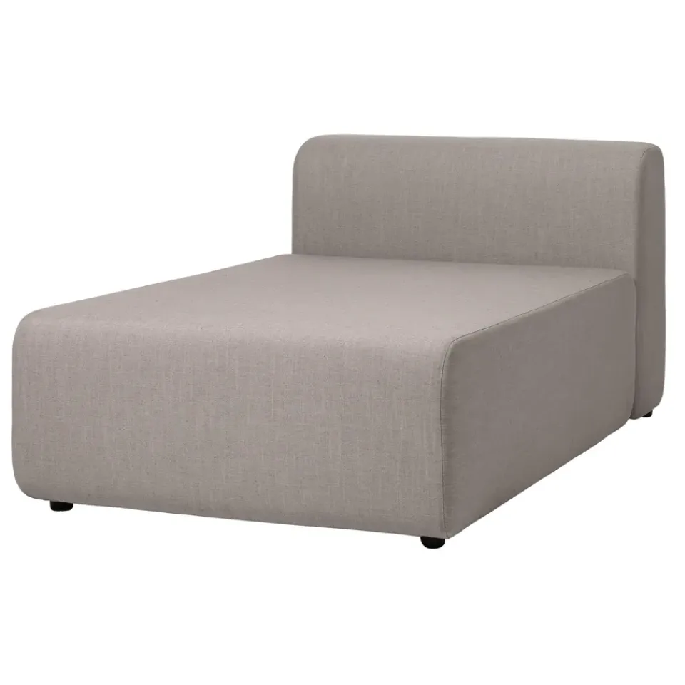 Broste Copenhagen Sofas*Lagoon module chaise longue, Latte GreyBrown