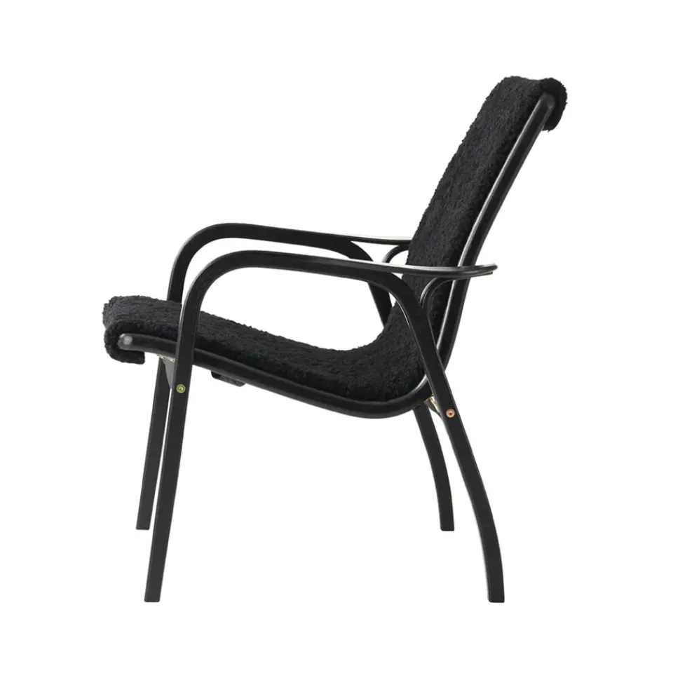 Swedese Armchairs & Footstools*Laminett armchair Edition, stained beech Black