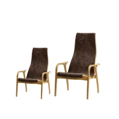 Swedese Children's Armchairs|Armchairs & Footstools*Lamini Children's armchair, Sheepskin off-, oiled oak White