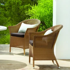Cane-line Seating*Lansing armchair weave, Natural Beige