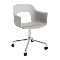 HAY Office Chairs*Layout Armchair 261 chair, Sky -polished aluminium Grey