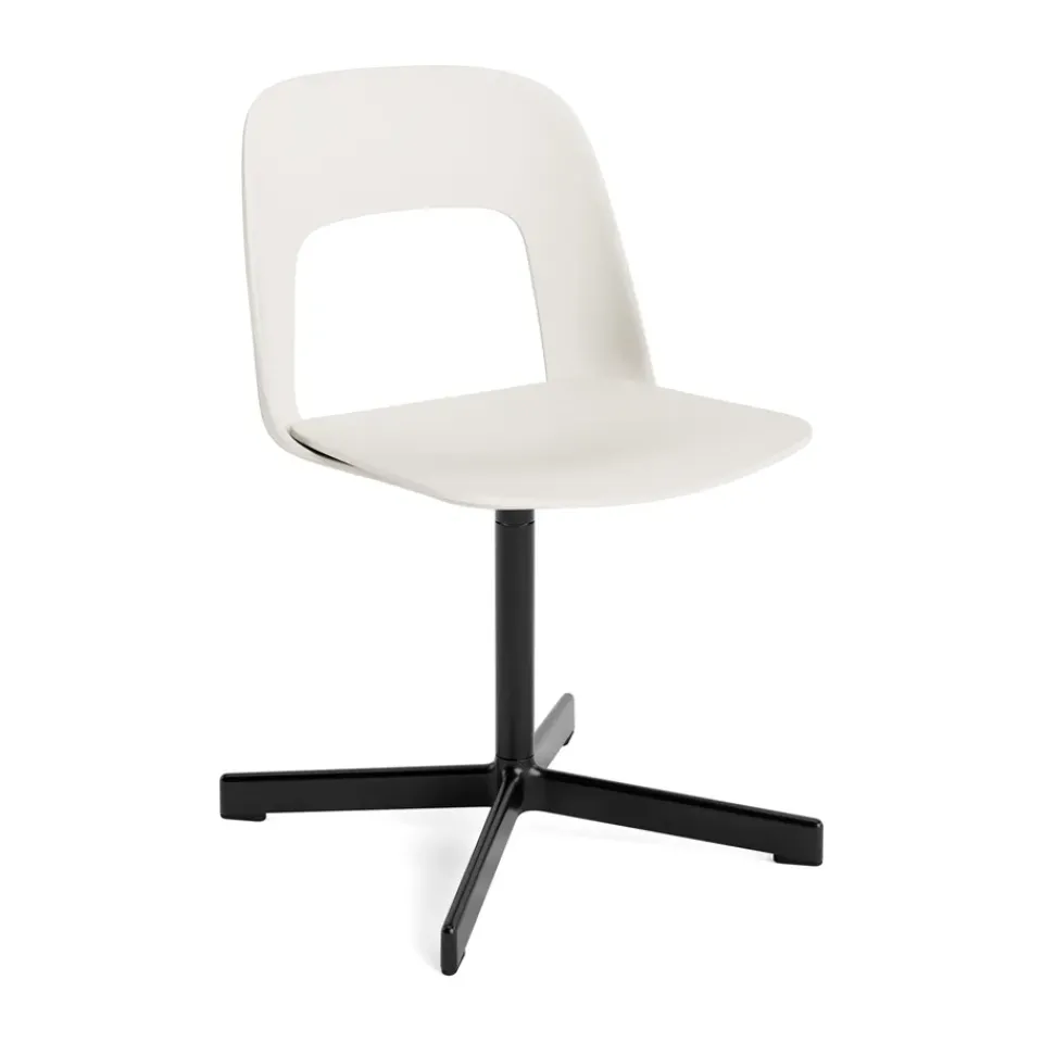 HAY Office Chairs*Layout Chair 131 chair, Cream -black White