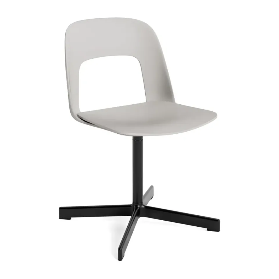 HAY Office Chairs*Layout Chair 131 chair, Sky -black Grey