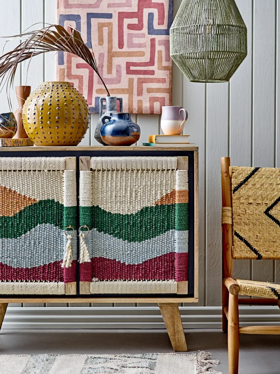 Bloomingville Armchairs & Footstools|Chairs*Lennox lounge chair, Natural-teak BeigeBrown