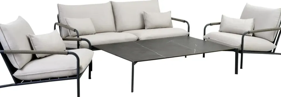 Brafab Garden Sofas & Garden Benches|Balcony Furniture*Lerberget 2,5 seat sofa, Anthracite-ash Grey