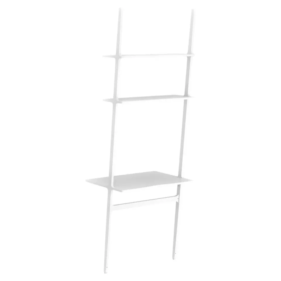 Swedese Desks*Libri writing table, Ash glazed White