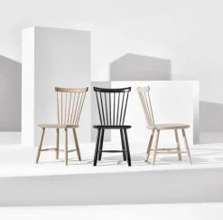 Stolab Chairs*Lilla Åland chair, Matte-lacquer-light (beech) Beige