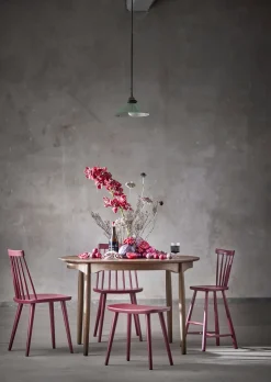 Stolab Children's Chairs|Children's Chairs*Lilla Åland children's chair beech 52 cm, Lingon 19 Red