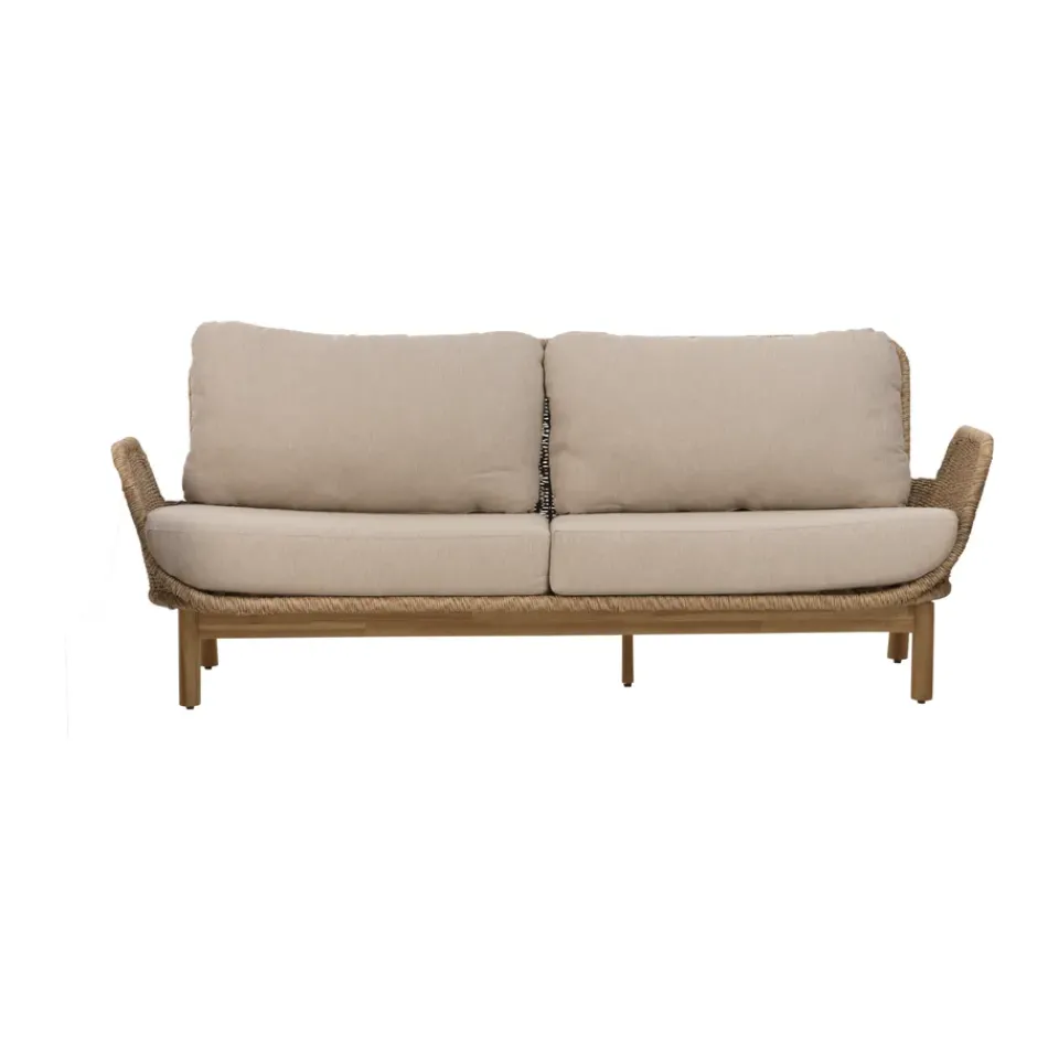 Brafab Garden Sofas & Garden Benches|Balcony Furniture*Lily sofa, Twist straw-plush wheat, 2.5-seater Beige