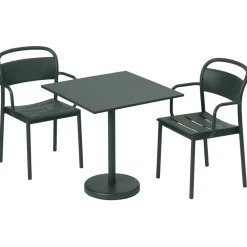 Muuto Seating*Linear steel armchair, Dark Green