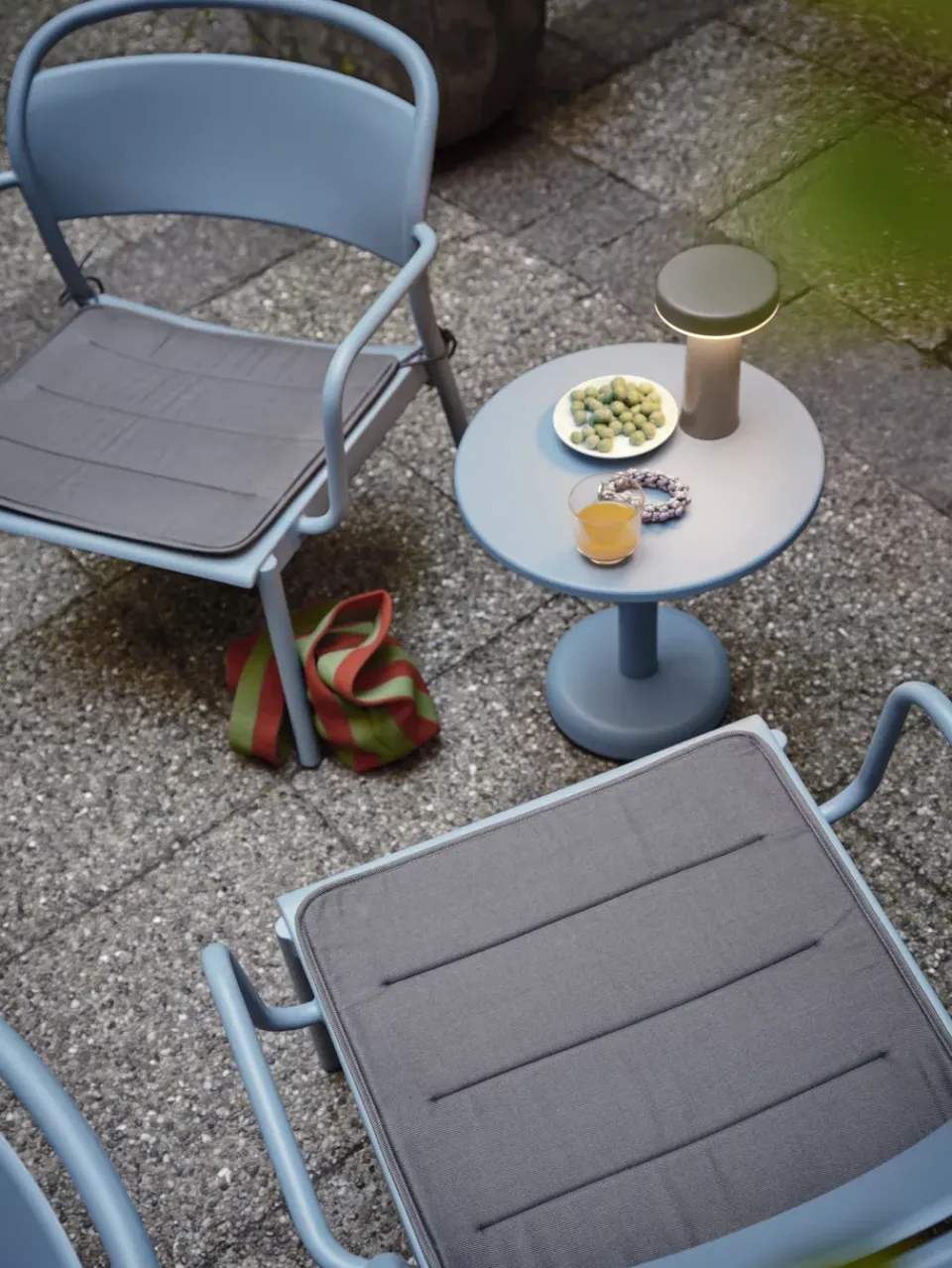 Muuto Seat Cushions & Pads*Linear Steel Armchair seat cushion, Twitell dark Grey