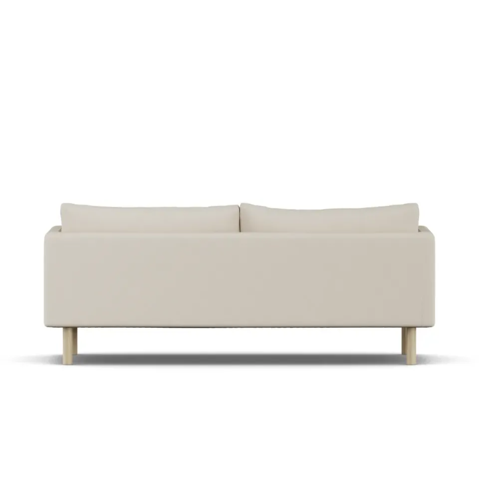 1898 Sofas*Linnevik sofa, Jump 1956-white-oiled oak, 3-seater Beige