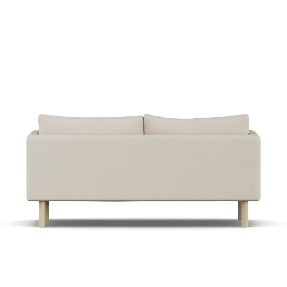 1898 Sofas*Linnevik sofa, Jump 1956-white-oiled oak, 2-seater Beige
