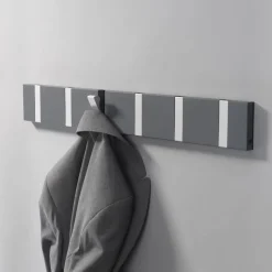 LoCa Clothes Racks, Coat Stands & Hangers*Knax hanger 40 cm, oiled walnut-grey BrownGrey