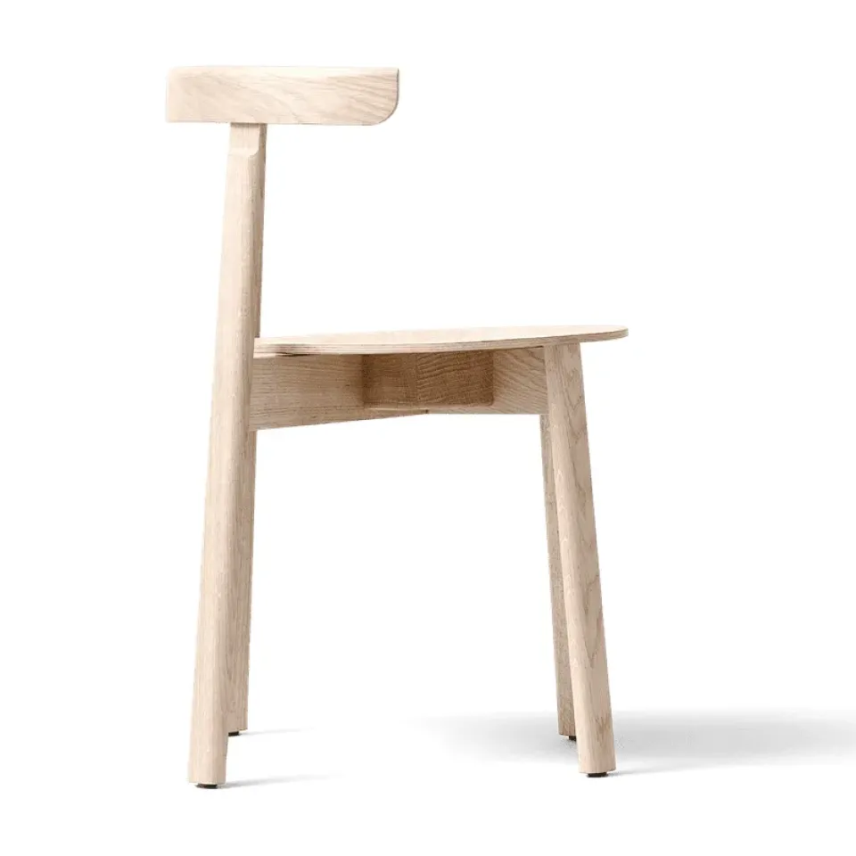 Form & Refine Chairs*Lunar chair, White oak Beige