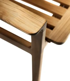 FDB Møbler Garden Sofas & Garden Benches*M12 Sammen 2-seater bench, Teak-non treated Brown
