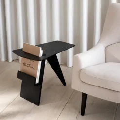Fredericia Furniture Coffee Tables*Magazine coffee table, lacquered oak Black