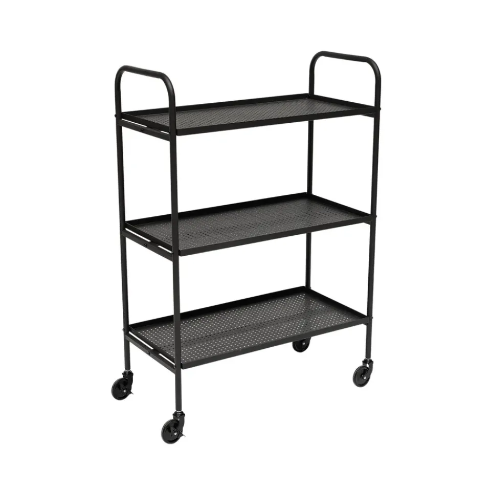 OYOY Serving Trolleys*Maki trolley serving cart large, Black