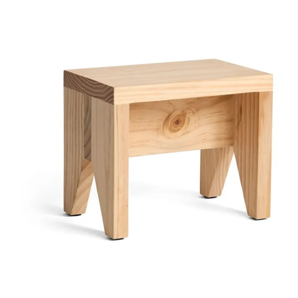 HAY Seating*Manolito Short stool, Natural, 30 cm Beige