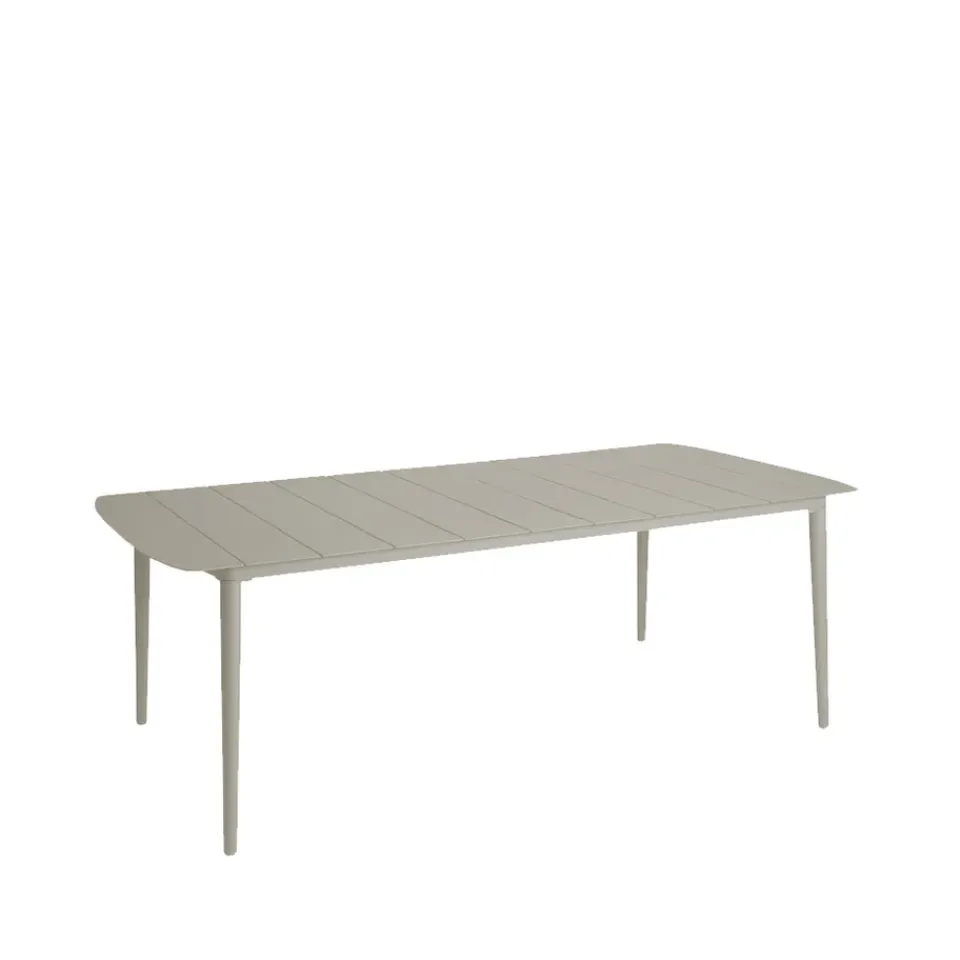 1898 Table For Outdoor Use*Marsala dining table, Taupe, 208x100 cm Beige