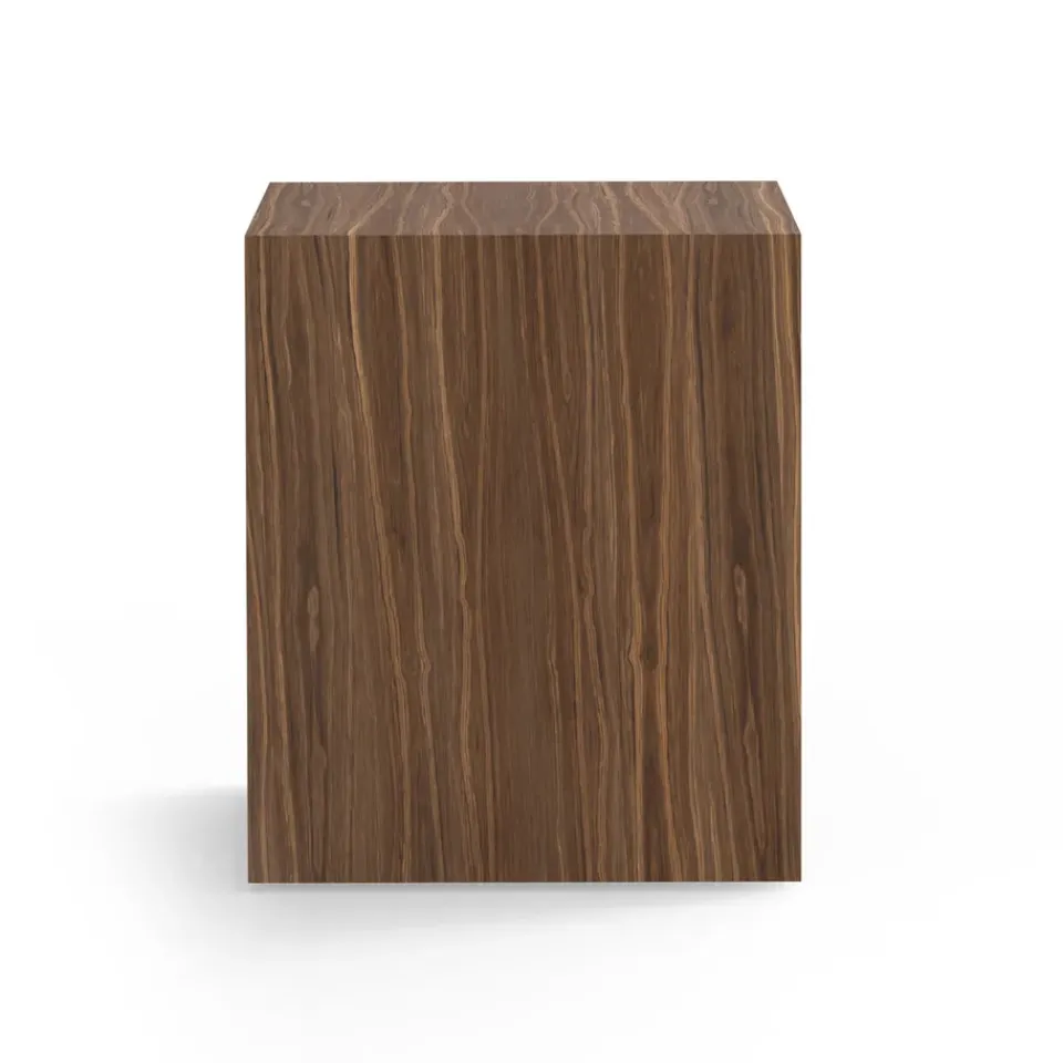 New Works Side Tables*Mass side table 40x40x47 cm, Walnut Brown