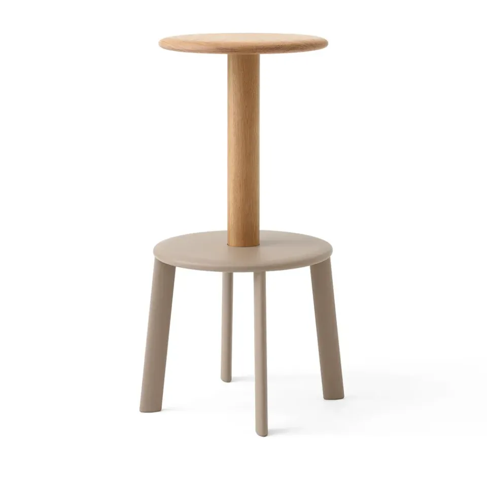 &Tradition Bar Stools*Massif AV40 bar stool, Oak-grey Beige
