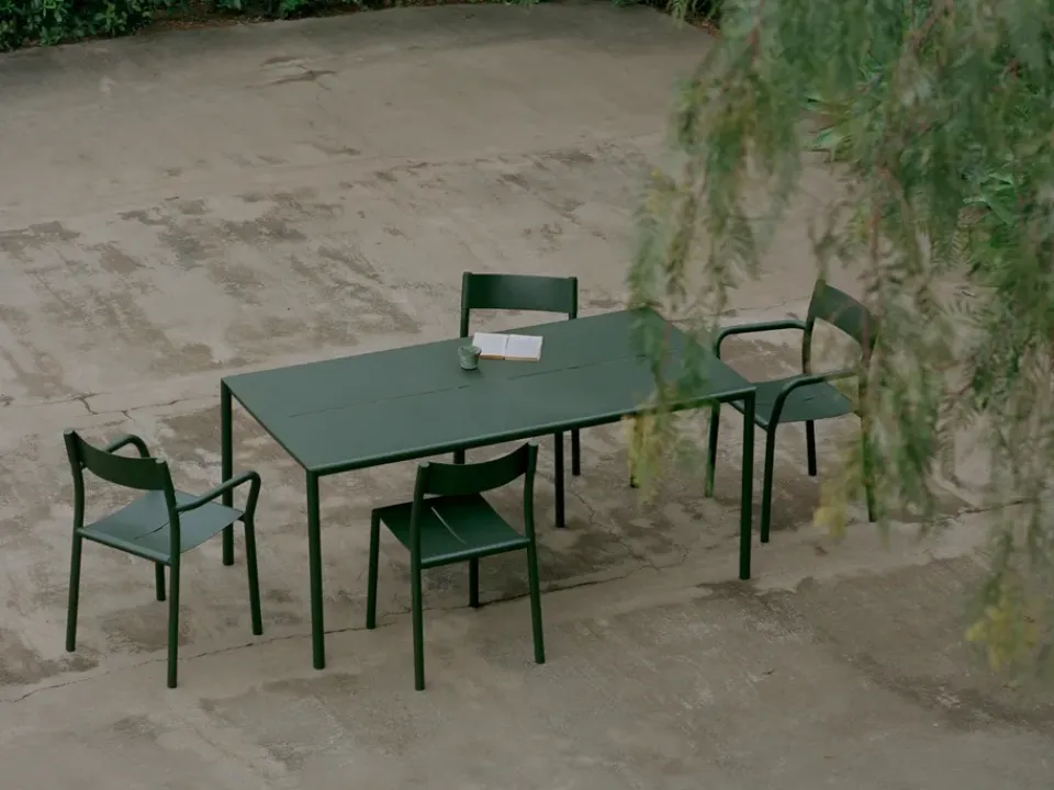 New Works Seating|Balcony Furniture*May Chair Outdoor chair, Dark Green