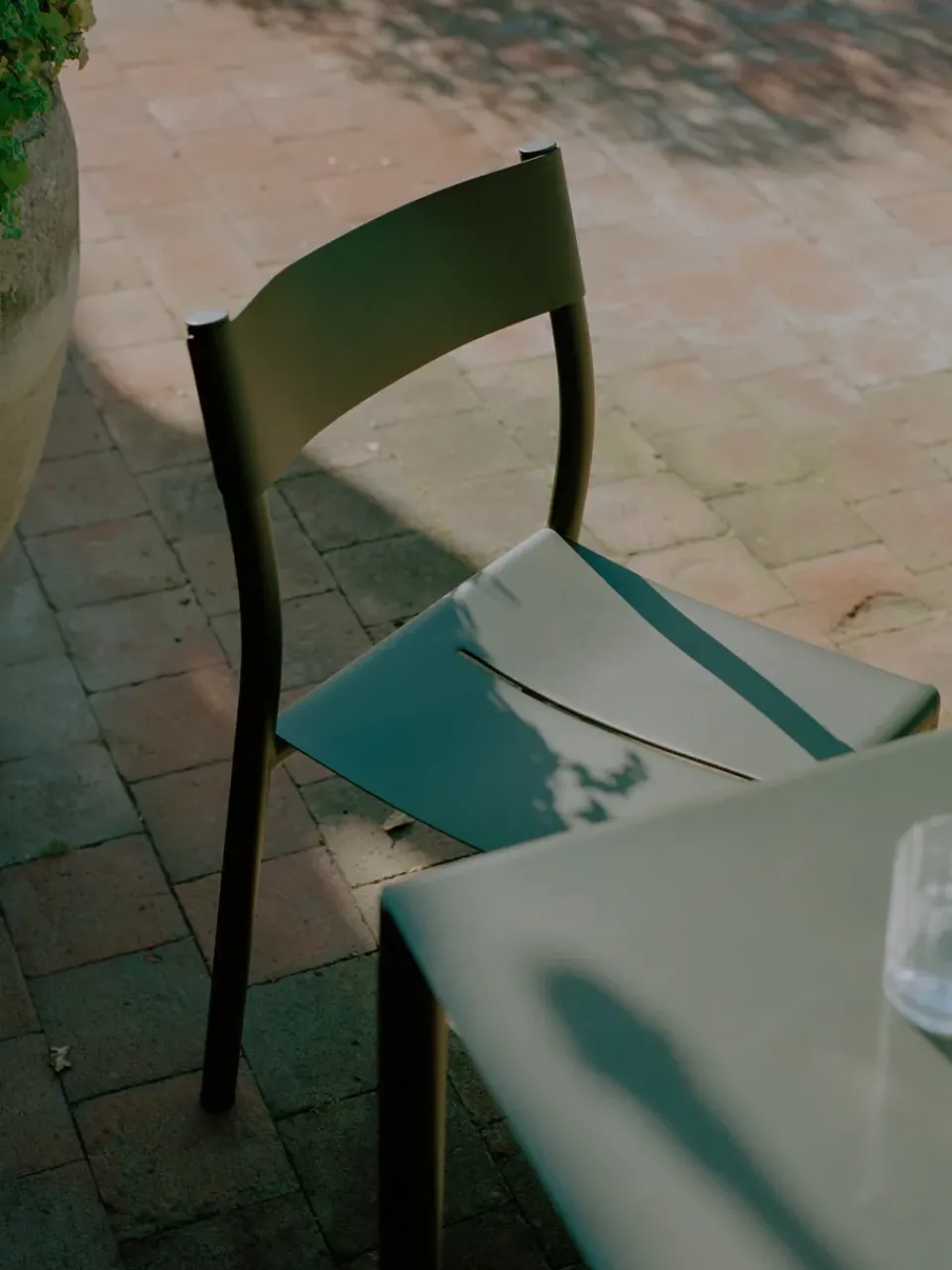 New Works Seating|Balcony Furniture*May Chair Outdoor chair, Dark Green