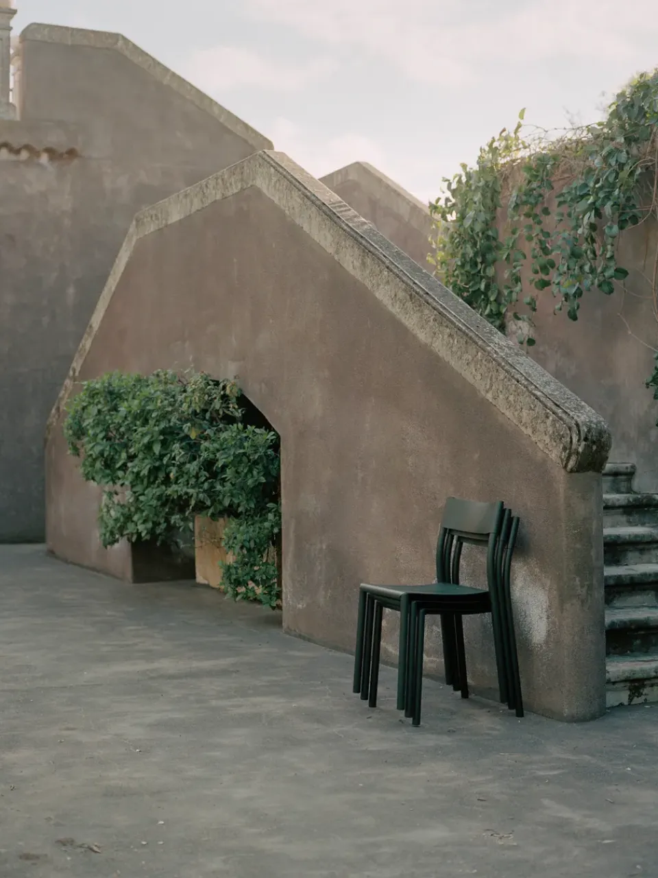 New Works Seating|Balcony Furniture*May Chair Outdoor chair, Dark Green