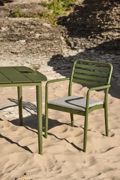 1898 Seating*Messina armchair, Moss Green