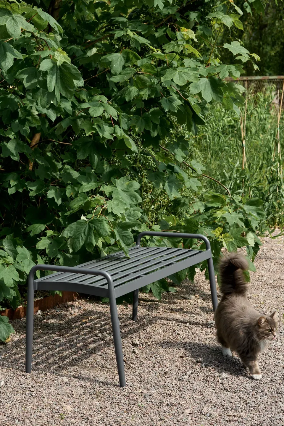 1898 Garden Sofas & Garden Benches*Messina bench 51x124 cm, Anthracite Grey